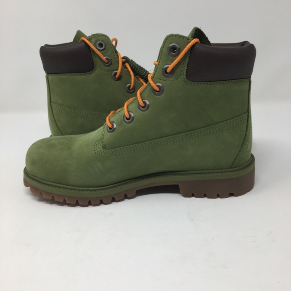 Timberland 6” Boot Green Youth AG30 - Picture 5 of 6